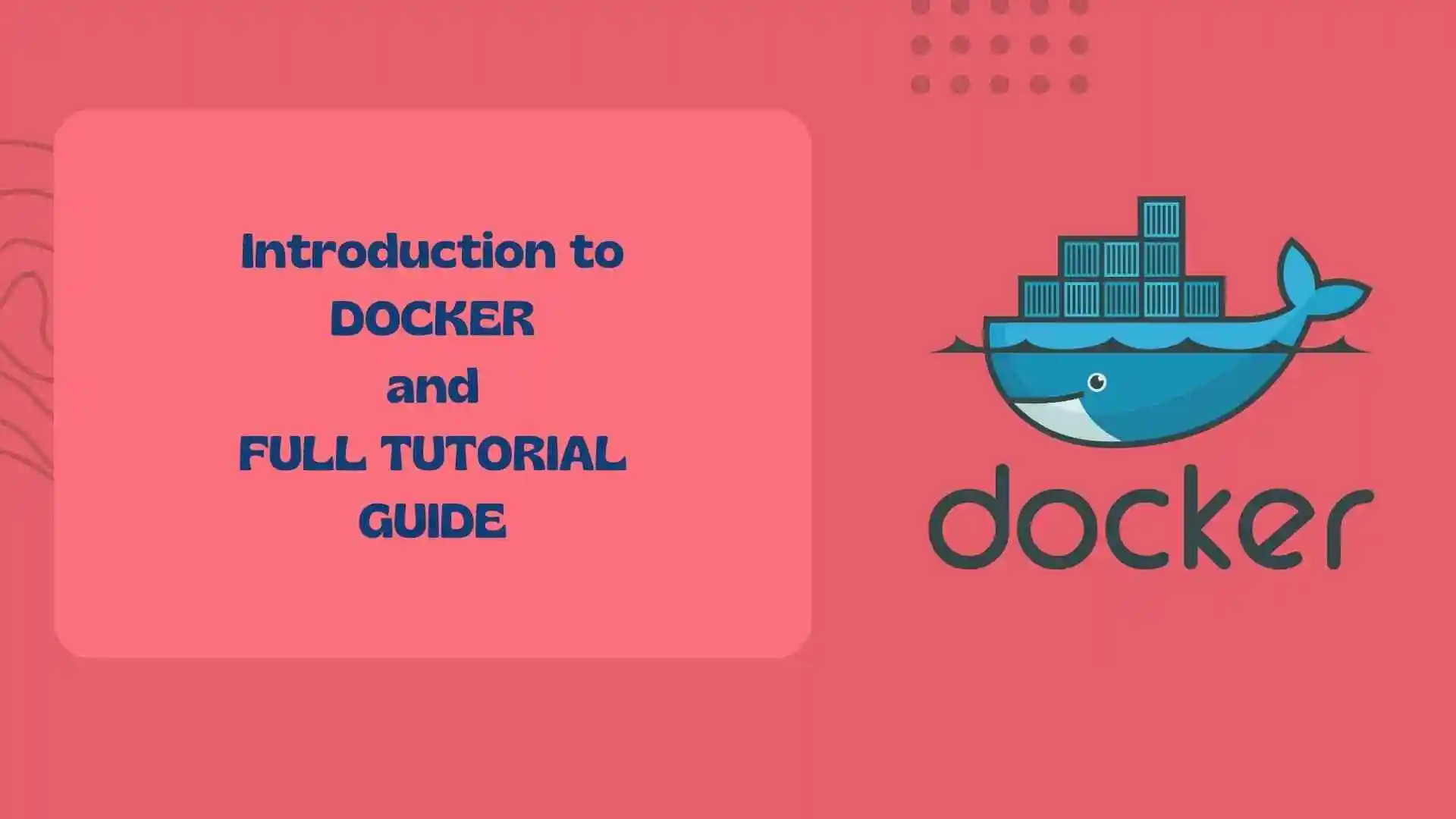 Learn Docker Tutorial | Introduction to Docker