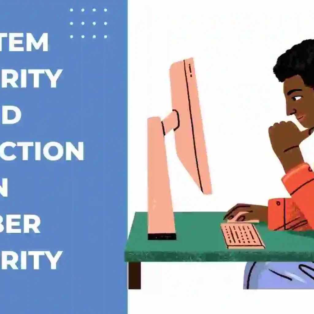 System security focuses on protecting computer systems, networks, and data from unauthorized access, attacks, and other potential threats.