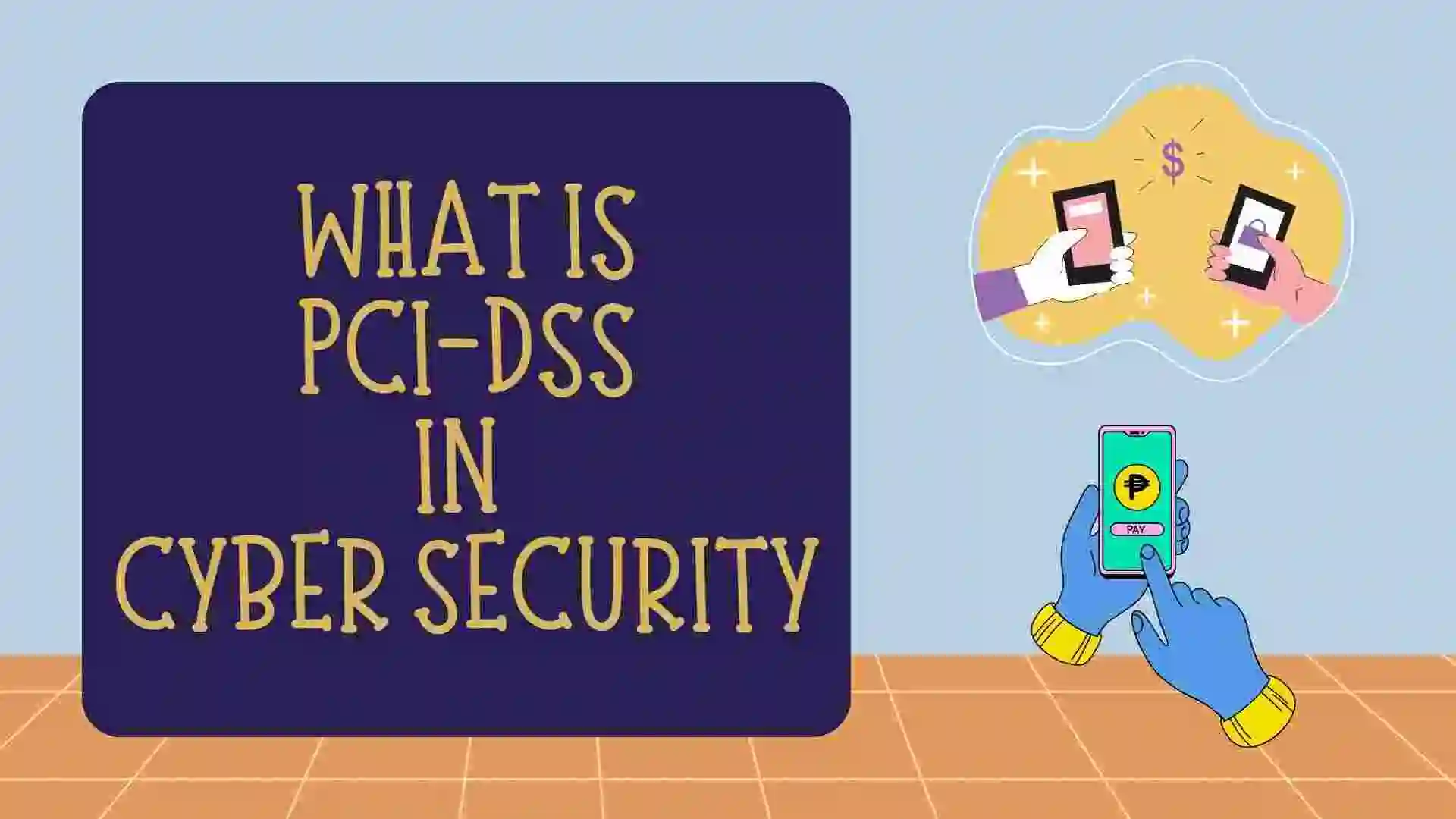PCI DSS is a set of security standards to ensure the protection of sensitive payment card data during transactions and storage.